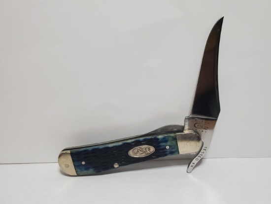Case Xx 61953 L Ss Knife Russlock Blue