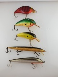 5 Fishing Lures Top 3 Appear To Be Vintage