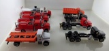 8 Mini Trucks For Model Train Display
