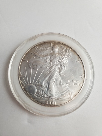 2001 Silver Eagle Coin