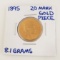 1895 20 MARK QUARTER OUNCE GOLD COIN