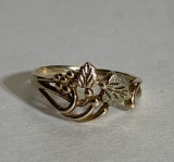 10K ROSE GOLD RING