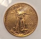1/10 OZ. .999 GOLD AMERICAN EAGLE COIN 1999