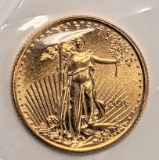 1/10 OZ. .999 GOLD AMERICAN EAGLE COIN 2016