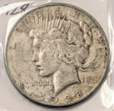 KEY DATE PEACE SILVER DOLLAR 1928