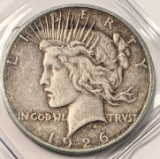 PEACE SILVER DOLLAR 1926-S