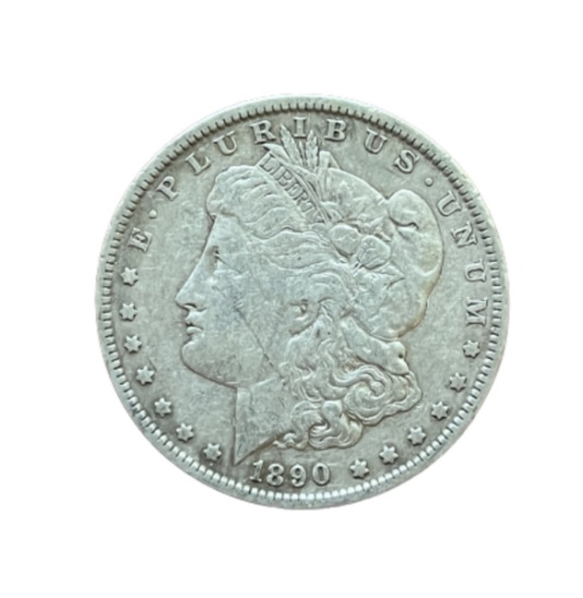 1890-O MORGAN SILVER DOLLAR