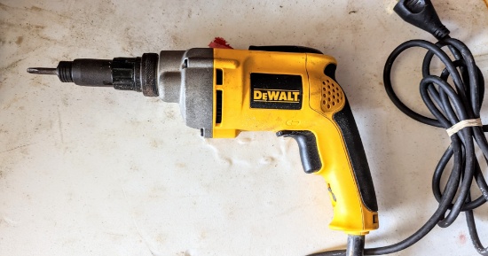 DEWALT CORDED DRILL