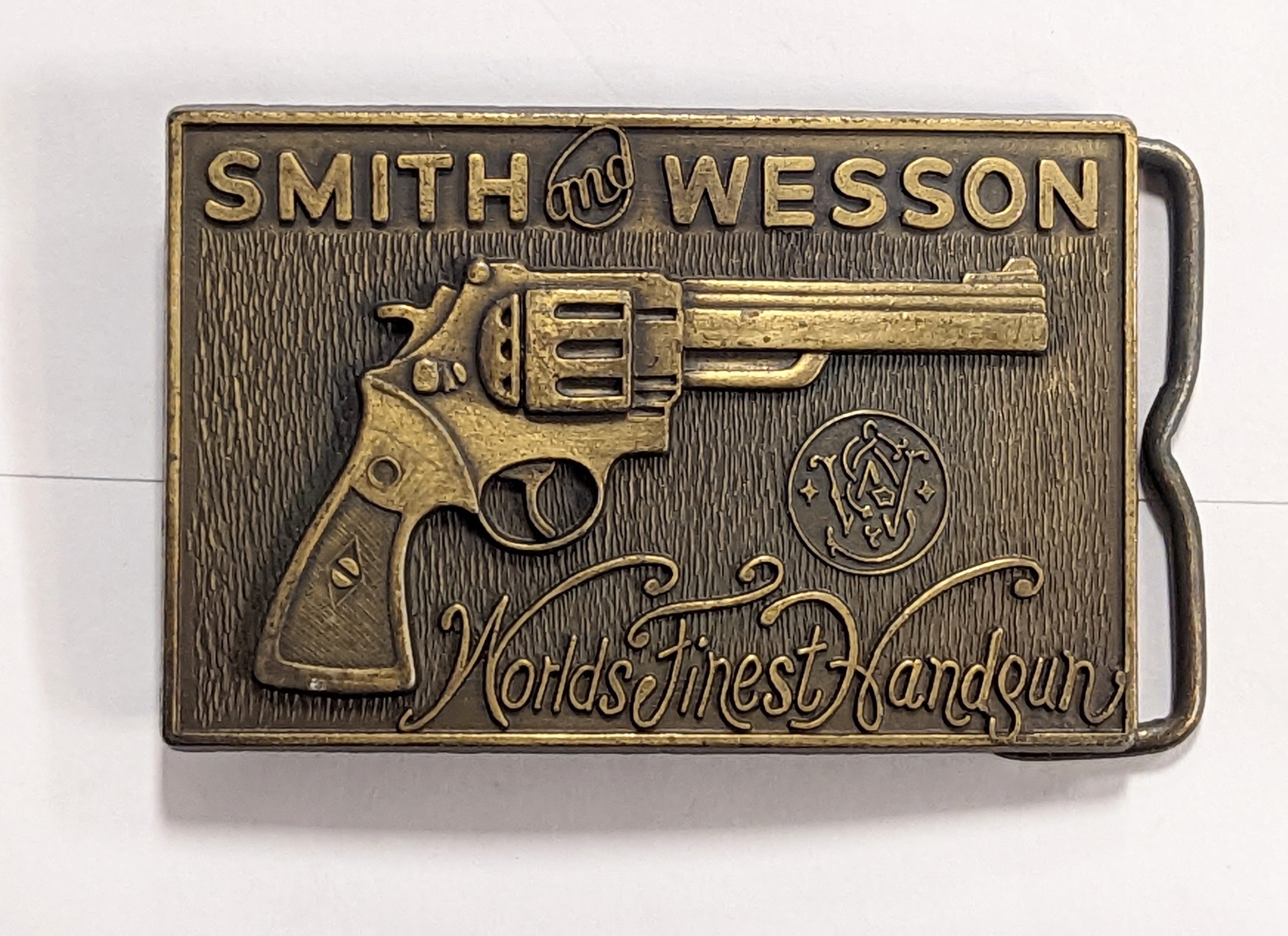 VINTAGE SMITH AND WESSON BELT BUCKLE Proxibid