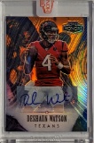 RARE PANINI HONORS SSP 3/5 DESHAUN WATSON AUTO CARD