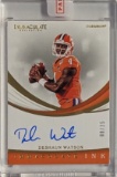 PANINI IMMACULATE INK SSP /25 DESHAUN WATSON AUTO CARD