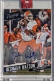 2017 PANINI PRESTIGE DESHAUN WATSON AUTO ROOKIE CARD