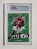 2020 LEAF FLASH TRUE 1 OF 1 D'ANDRE SWIFT PROOF ROOKIE