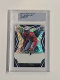 2020 LEAF FLASH PRISMATIC BLUE TRUE 1 OF 1 JEFF OKUDAH PROOF ROOKIE