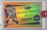 2020 PANINI OPTIC ORANGE SP /50 AARON RODGERS CARD