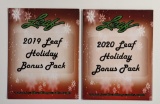 2019 & 2020 LEAF BONUS HOLIDAY PACKS