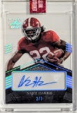 ULTRA RARE 2021 LEAF ULTIMATE NAJEE HARRIS AUTO ROOKIE CARD