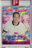 SSP #2 OF ONLY 6 LEAF BOBBY HULL AUTO CARD