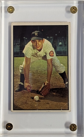 1953 COLOR BOWMAN #118 BILLY MARTIN