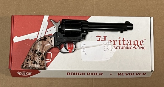 NEW IN BOX HERITAGE ROUGH RIDER 22CAL DEAD MANS HAND EDITION