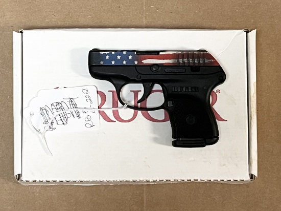 RUGER LCP AMERICAN FLAG .380CAL IN ORIGINAL BOX