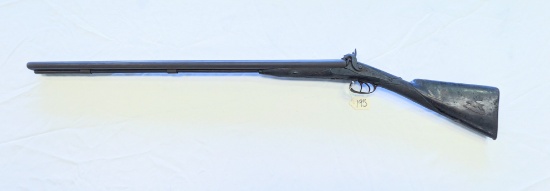 1800'S DOUBLE BARREL BLACK POWDER SH0TGUN
