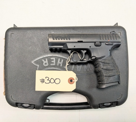 WALTHER CCP 9MM SEMI AUTO P1ST0L WITH CASE