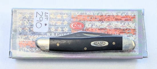 CASE XX 22087 SS 2 BLADE POCKET KNIFE WITH BOX