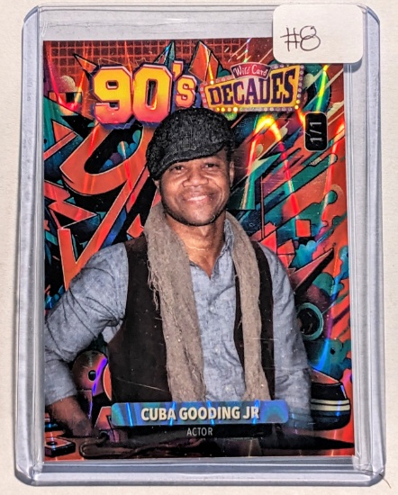 TRUE ONE OF ONE 2024 WILD CARD OF JERRY MCGUIRE & BOYZ 'N' THE HOOD ACTOR CUBA GOODING JR.