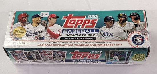 2022 TOPPS BASEBALL COMPLETE SET (OPEN BOX)