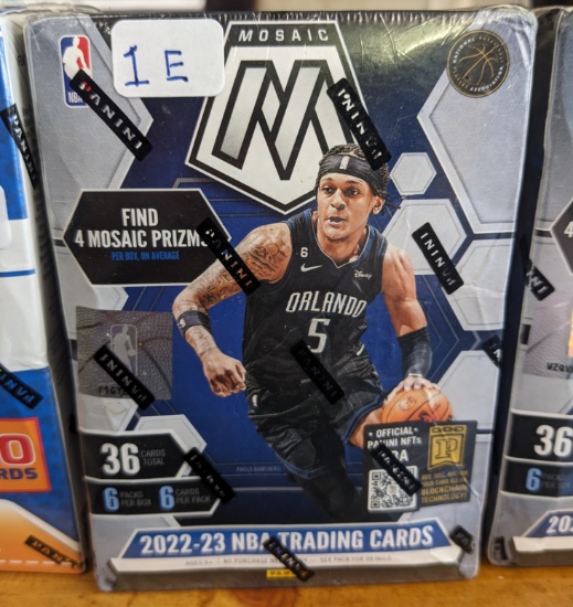 2022-23 PANINI MOSAIC BASKETBALL 6 PACK BLASTER BOX (EXCLUSIVE GENESIS PRIZM)