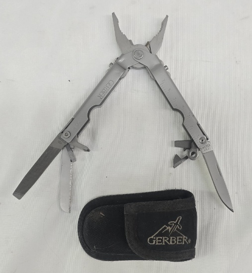 GERBER SIMONDS USA MULTITOOL AND CARRYING CASE