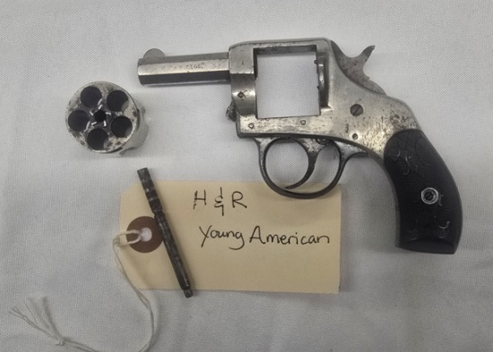 H&R YOUNG AMERICAN .32SW REVOLVER PARTS