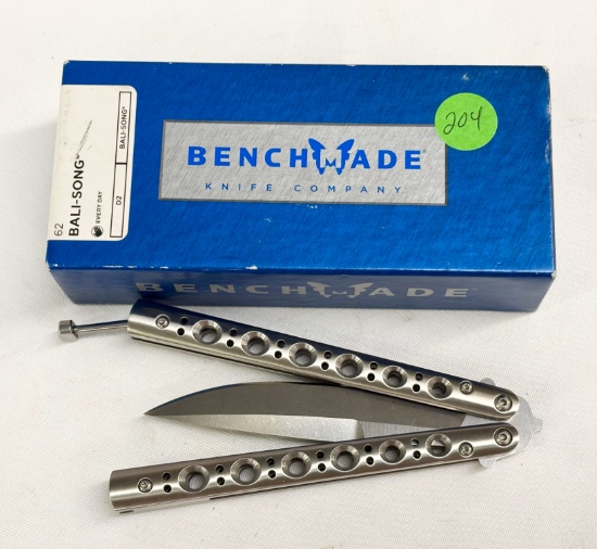 BENCHMADE BALI-SONG BUTTERFLY KNIFE
