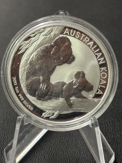 2011 .999 SILVER 1-OZ AUSTRALIAN KOALA