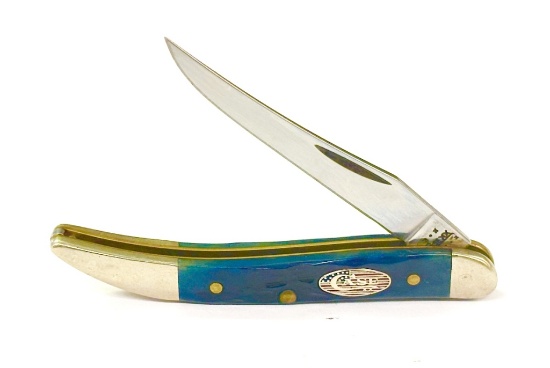 CASE XX BLUE TINY TOOTHPICK AMERICAN FLAG SHIELD