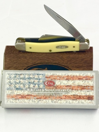 CASE XX YELLOW MEDIUM STOCKMAN KNIFE
