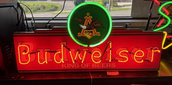 BUDWEISER NEON SIGN