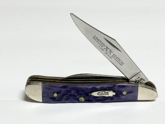 LIMITED EDITION CASE XX PURPLE PEANUT KNIFE