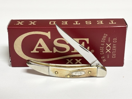 NIB CASE XX STAG TEXAS TOOTHPICK KNIFE