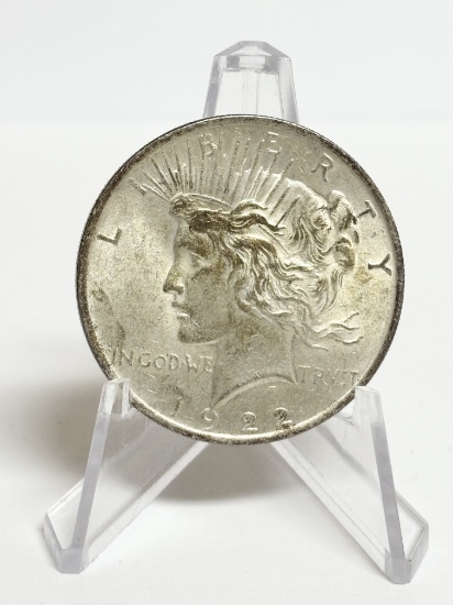 1922 PEACE SILVER DOLLAR