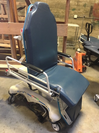 2003 Stryker 5050 Stretcher Chair 400lb Load Capacity s/n: 0306 048643