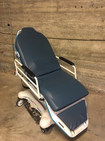 2003 Stryker 5050 Stretcher Chair 400lb Load Capacity s/n: 0306 048528