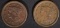 1850 & 1851 LARGE CENTS VF