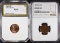 2 LINCOLN CENTS: 1937 D NGC MS 64 BN &