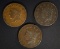 1831, 1832, 1833 LARGE CENTS VG