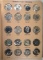 KENNEDY HALF DOLLAR SET WITH 84 DIFFERENT