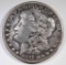 1891 CC MORGAN DOLLAR F-VF