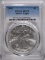 2005 AMERICAN SILVER EAGLE, PCGS MS-70