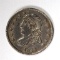 1834 CAPPED BUST HALF DIME VF+ A LITTLE BENT